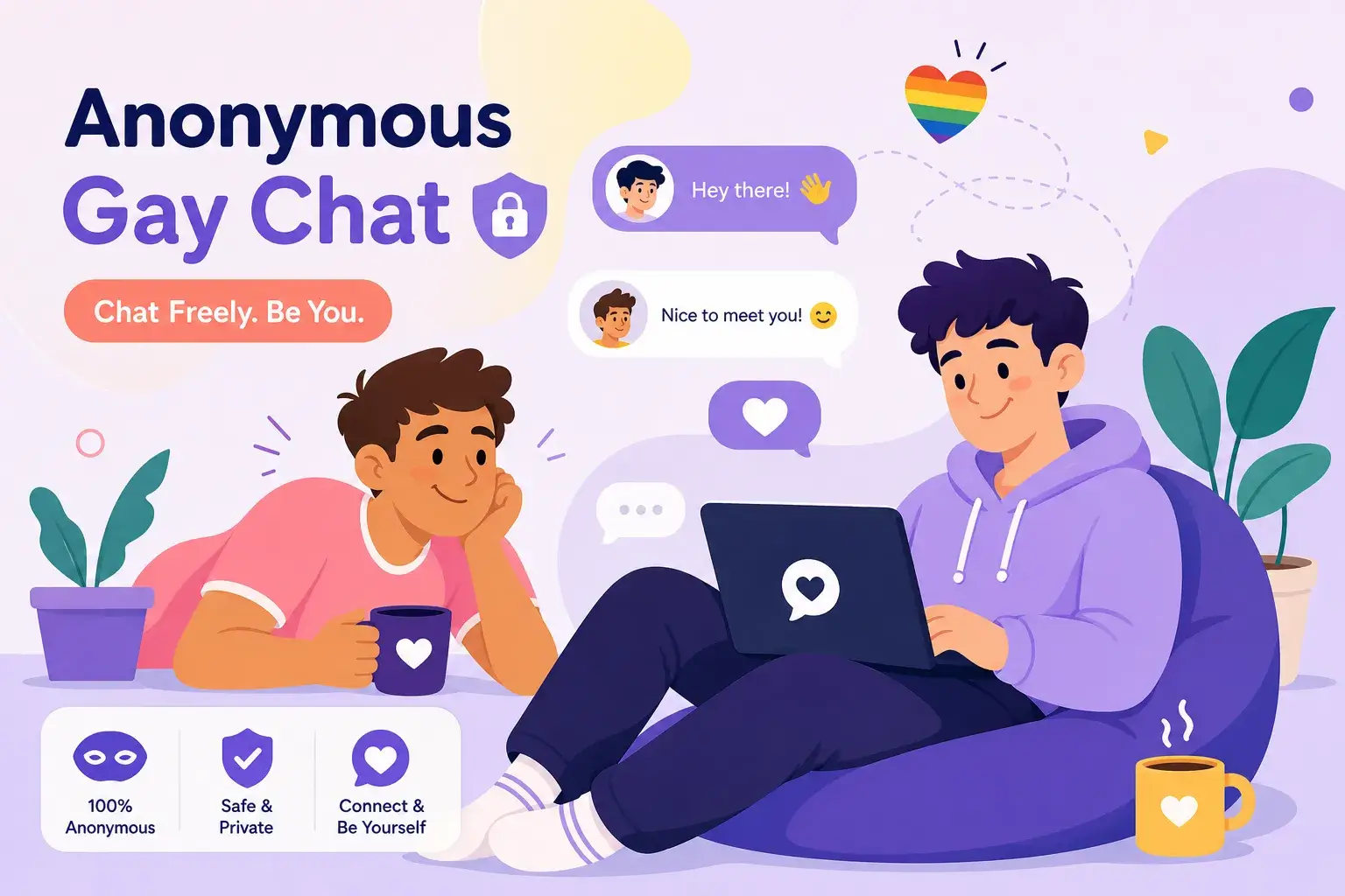 Find the Best Anonymous Gay Chat Rooms Online in 2026