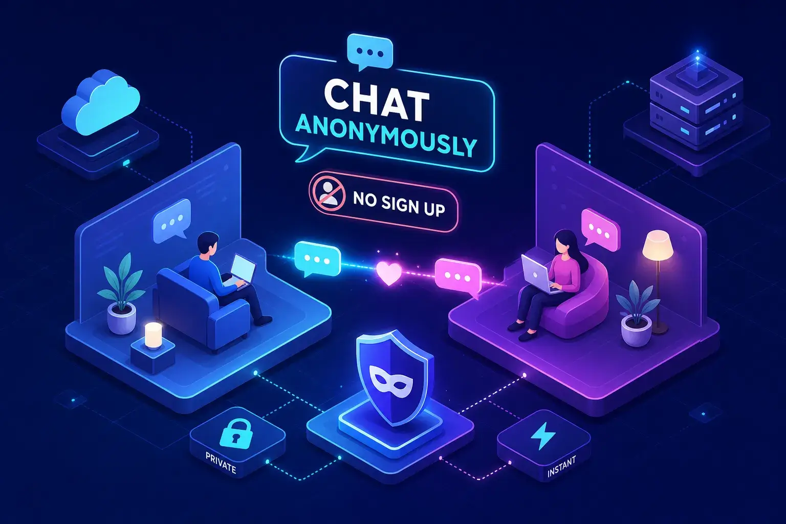 How to chat with strangers online without signing up