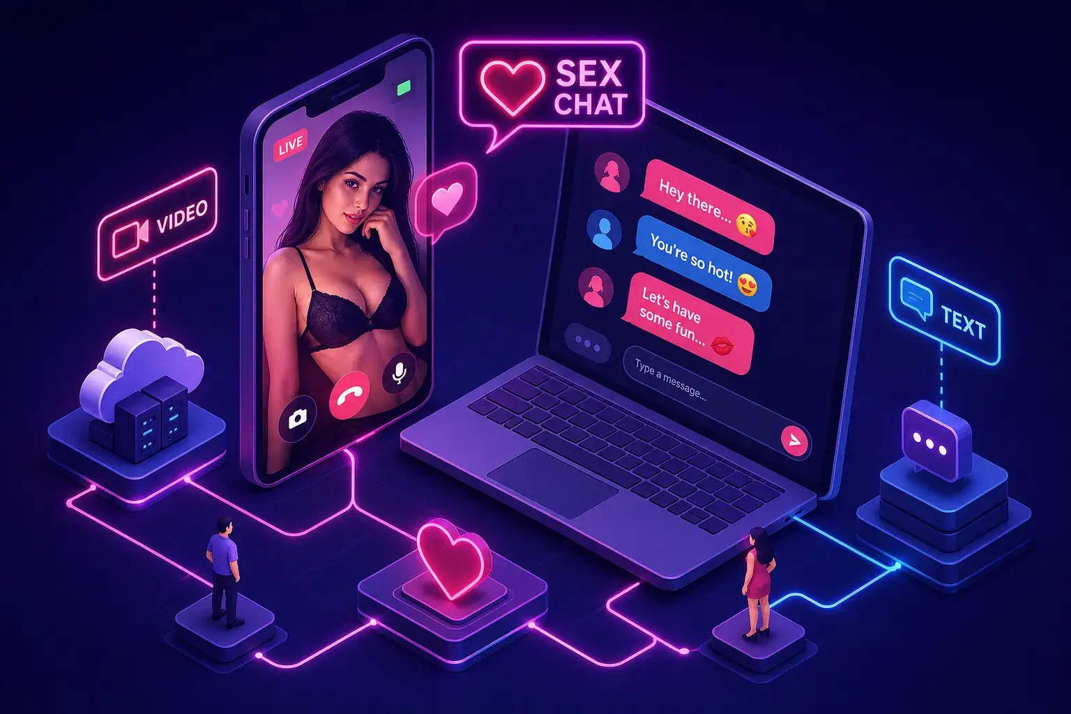 Where to Find Sex Chat With Video and Text Options